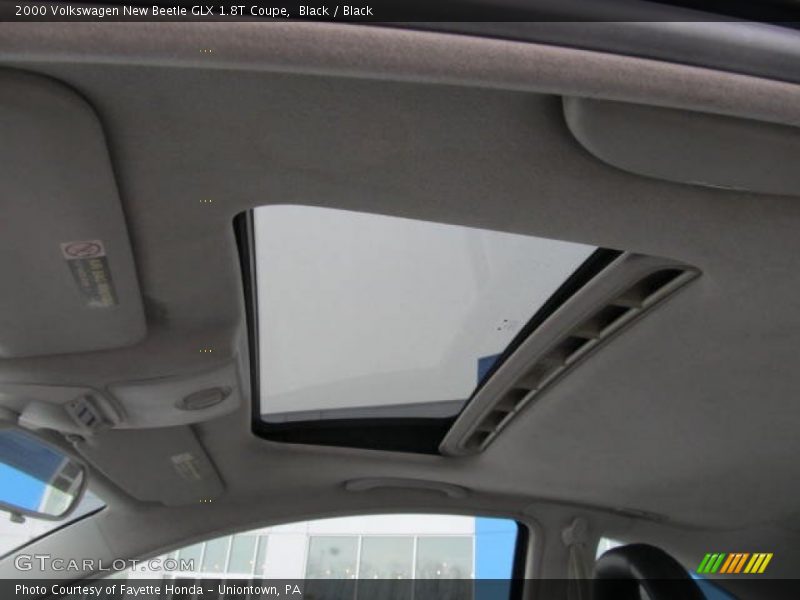 Black / Black 2000 Volkswagen New Beetle GLX 1.8T Coupe