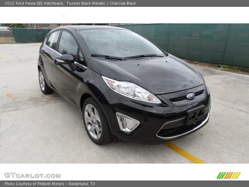 Front 3/4 View of 2012 Fiesta SES Hatchback