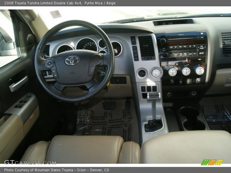 Pyrite Mica / Beige 2008 Toyota Tundra Limited Double Cab 4x4