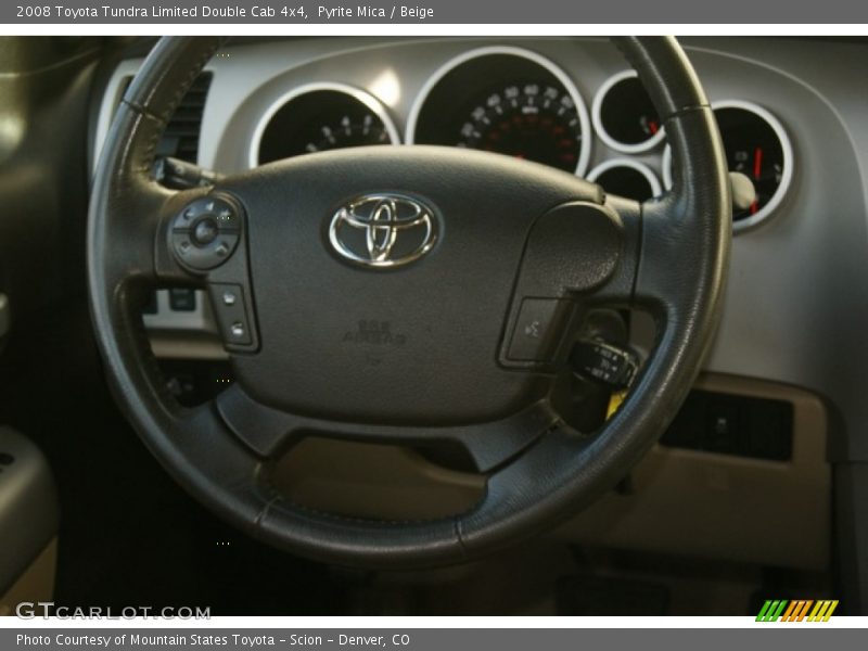 Pyrite Mica / Beige 2008 Toyota Tundra Limited Double Cab 4x4