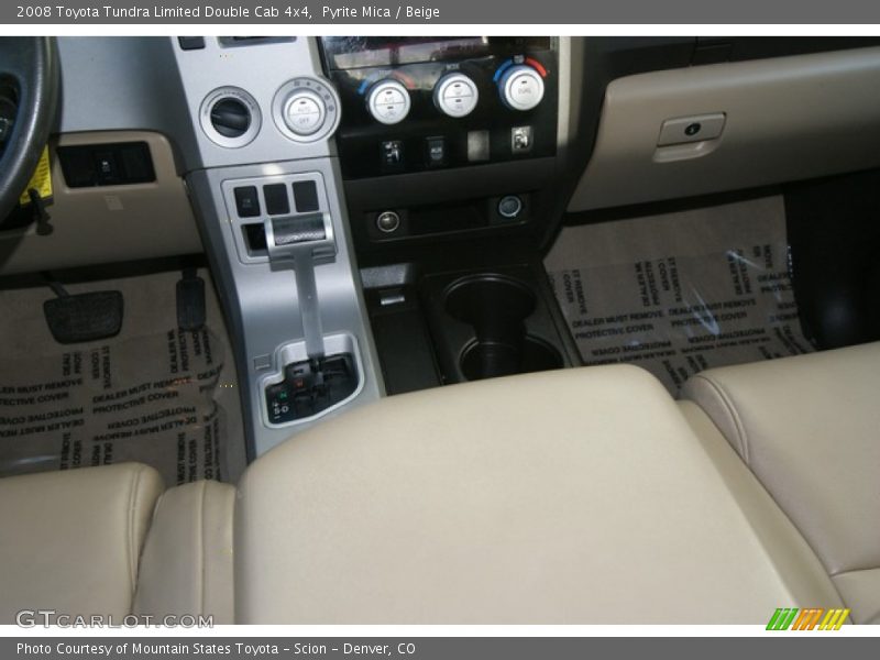 Pyrite Mica / Beige 2008 Toyota Tundra Limited Double Cab 4x4