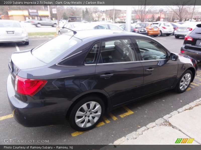 Dark Gray Metallic / Carbon Black 2009 Subaru Impreza 2.5i Sedan