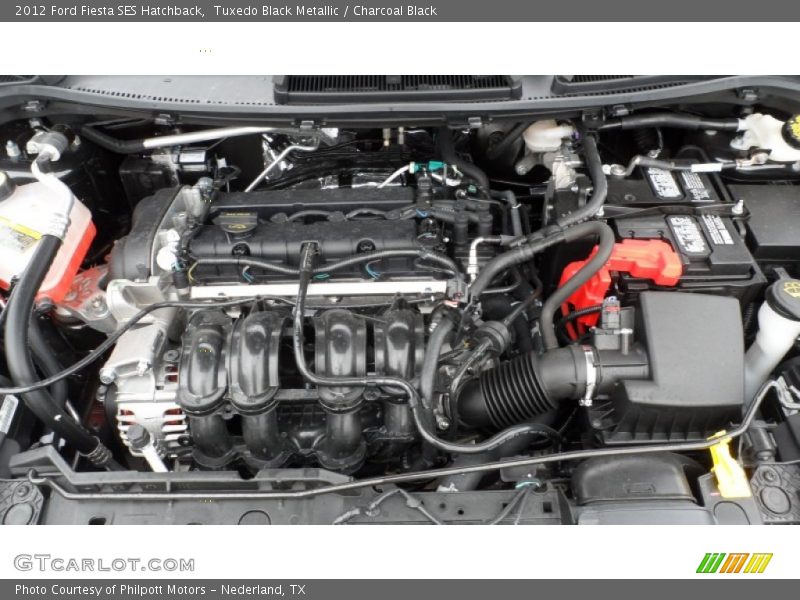  2012 Fiesta SES Hatchback Engine - 1.6 Liter DOHC 16-Valve Ti-VCT Duratec 4 Cylinder