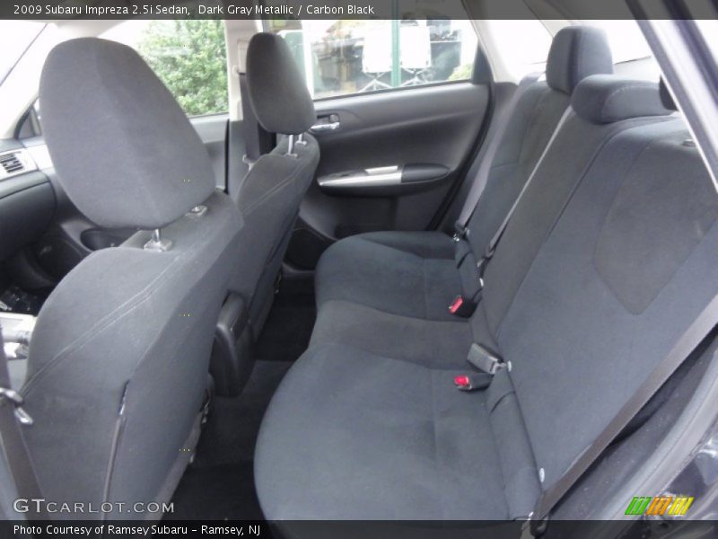 Dark Gray Metallic / Carbon Black 2009 Subaru Impreza 2.5i Sedan