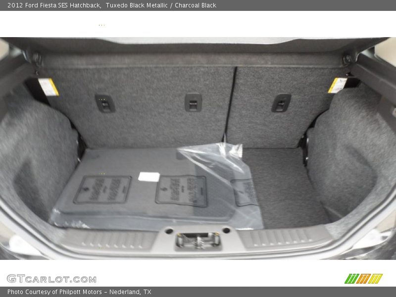  2012 Fiesta SES Hatchback Trunk