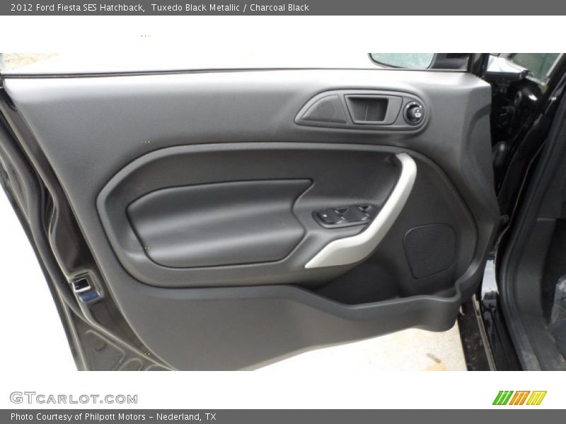Door Panel of 2012 Fiesta SES Hatchback