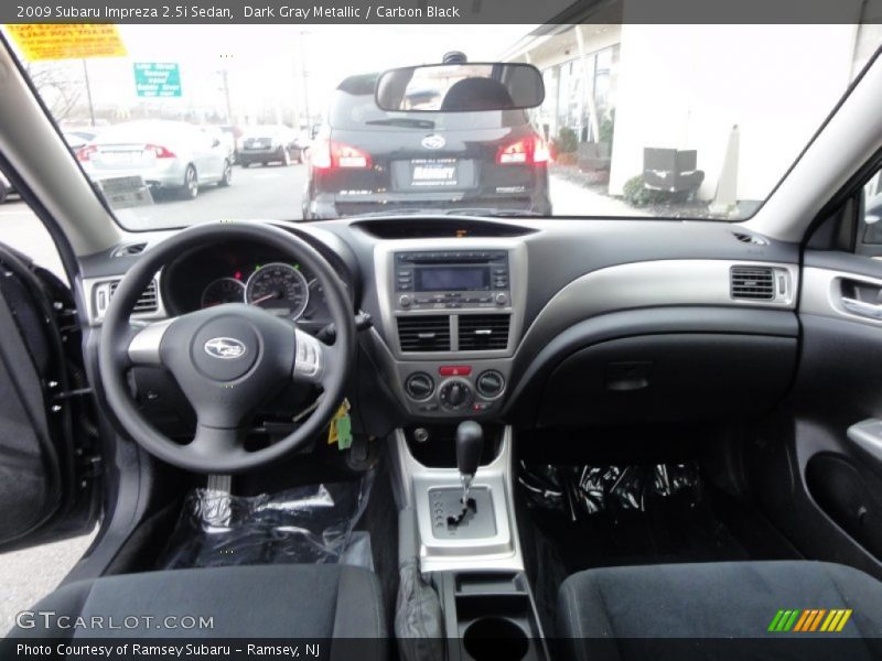 Dark Gray Metallic / Carbon Black 2009 Subaru Impreza 2.5i Sedan