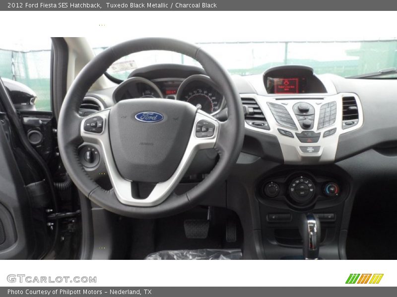 Dashboard of 2012 Fiesta SES Hatchback