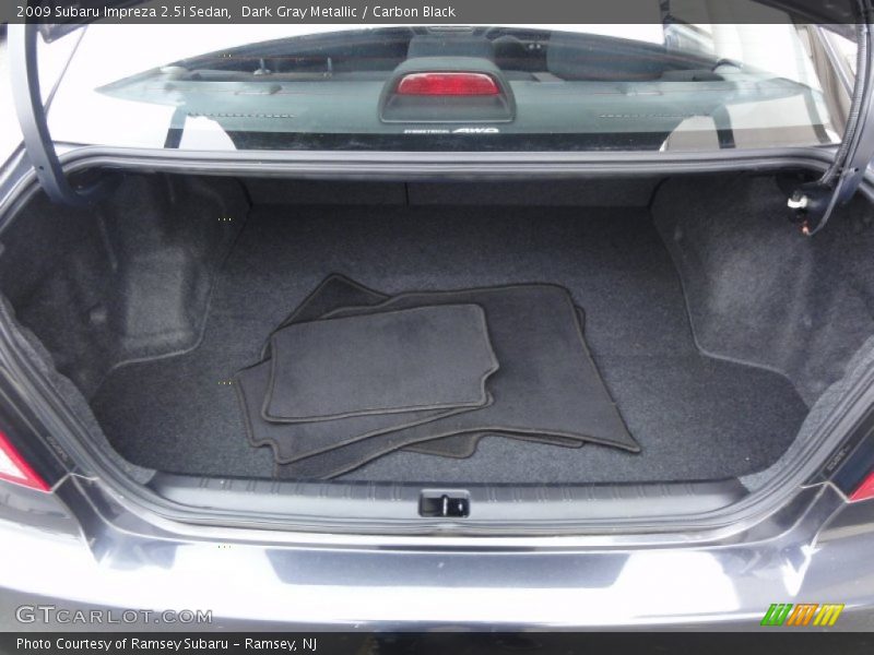 Dark Gray Metallic / Carbon Black 2009 Subaru Impreza 2.5i Sedan