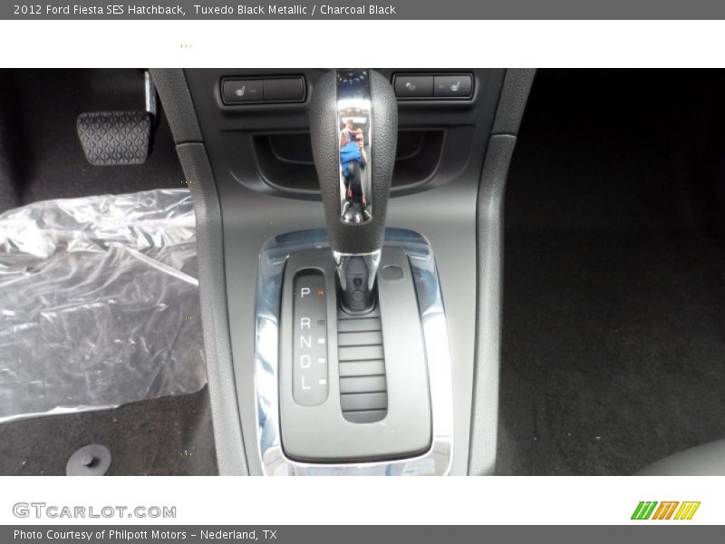  2012 Fiesta SES Hatchback 6 Speed PowerShift Automatic Shifter