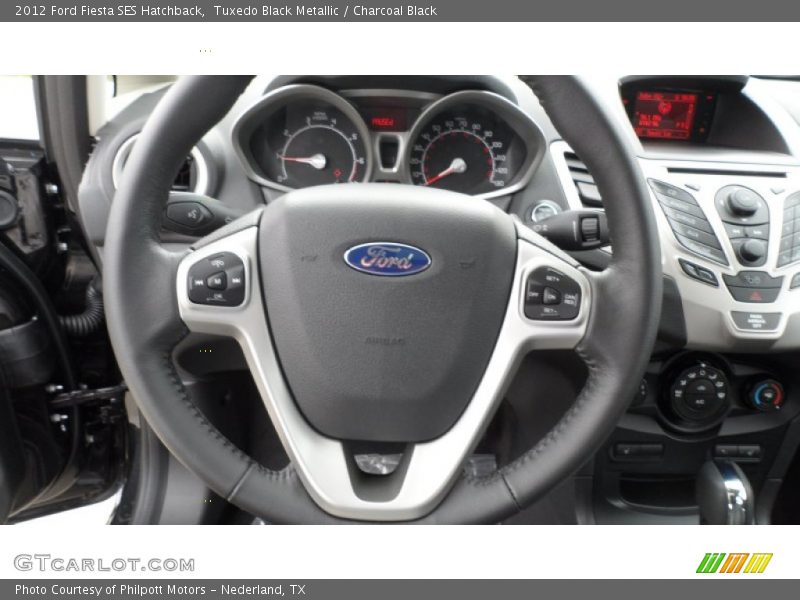  2012 Fiesta SES Hatchback Steering Wheel
