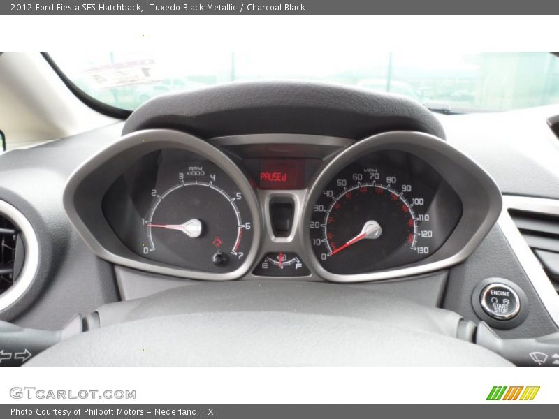  2012 Fiesta SES Hatchback SES Hatchback Gauges