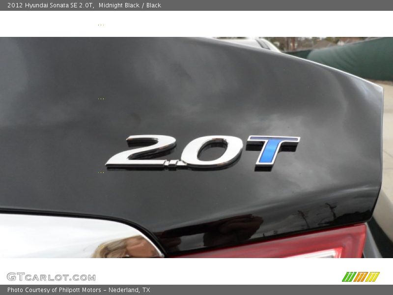 Midnight Black / Black 2012 Hyundai Sonata SE 2.0T