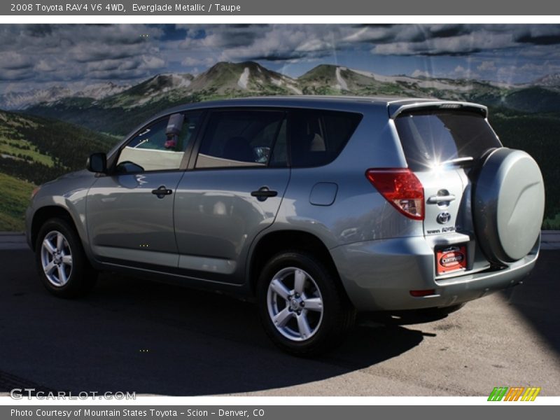 Everglade Metallic / Taupe 2008 Toyota RAV4 V6 4WD