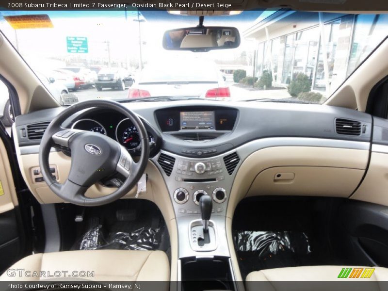 Dashboard of 2008 Tribeca Limited 7 Passenger