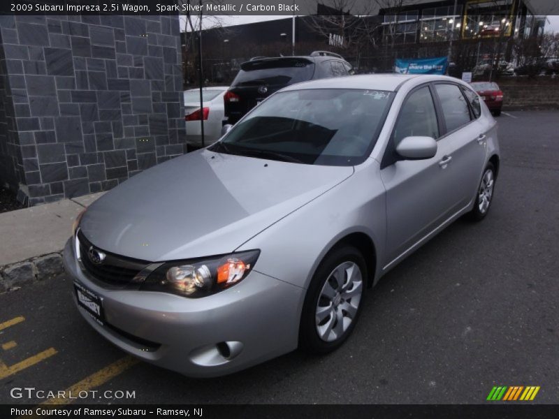 Spark Silver Metallic / Carbon Black 2009 Subaru Impreza 2.5i Wagon
