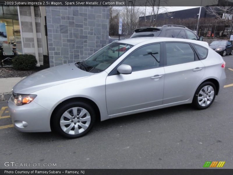 Spark Silver Metallic / Carbon Black 2009 Subaru Impreza 2.5i Wagon