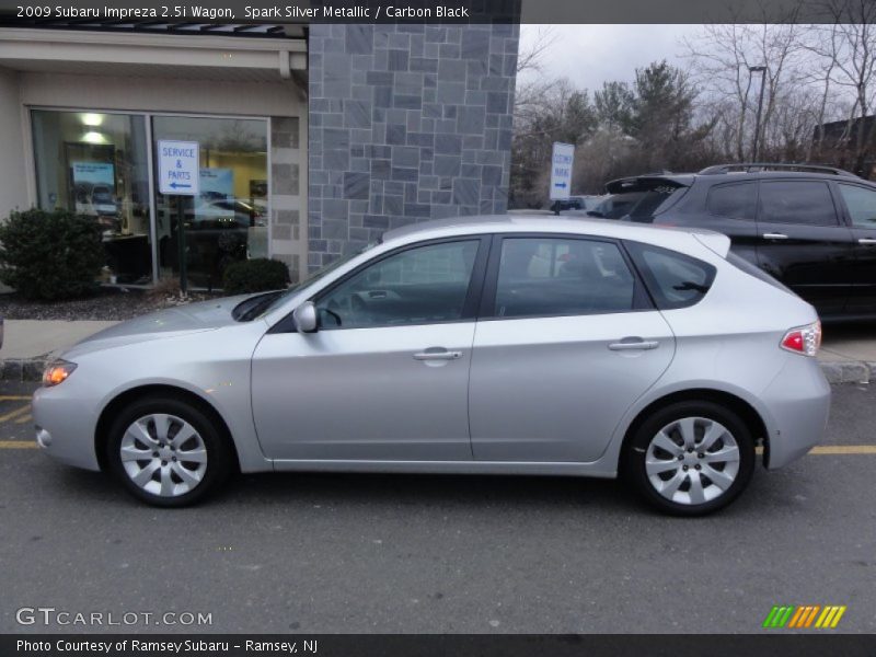 Spark Silver Metallic / Carbon Black 2009 Subaru Impreza 2.5i Wagon