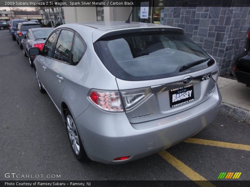Spark Silver Metallic / Carbon Black 2009 Subaru Impreza 2.5i Wagon