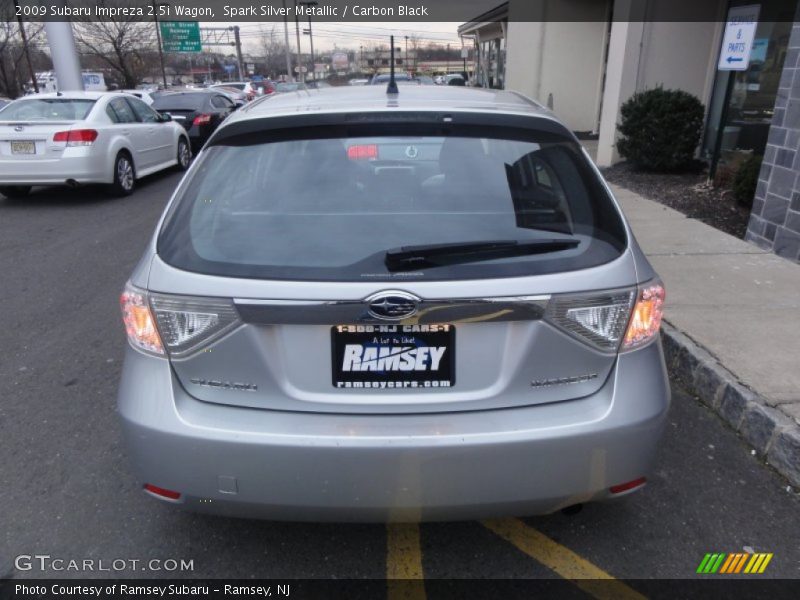 Spark Silver Metallic / Carbon Black 2009 Subaru Impreza 2.5i Wagon
