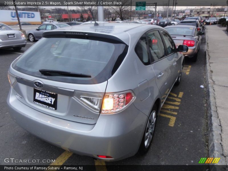 Spark Silver Metallic / Carbon Black 2009 Subaru Impreza 2.5i Wagon
