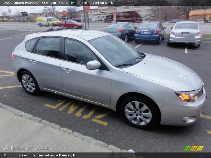 Spark Silver Metallic / Carbon Black 2009 Subaru Impreza 2.5i Wagon