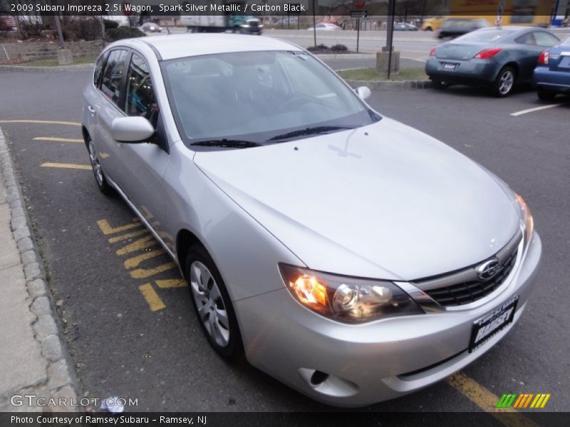 Spark Silver Metallic / Carbon Black 2009 Subaru Impreza 2.5i Wagon