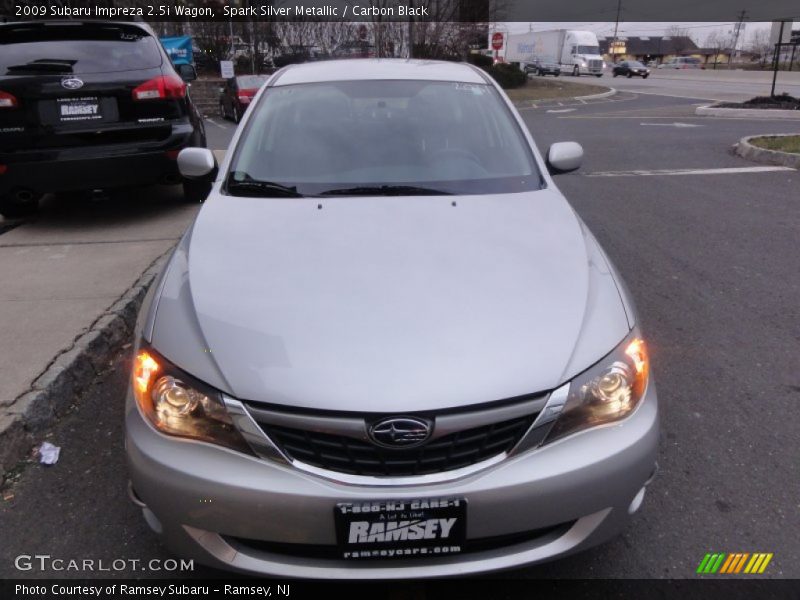 Spark Silver Metallic / Carbon Black 2009 Subaru Impreza 2.5i Wagon