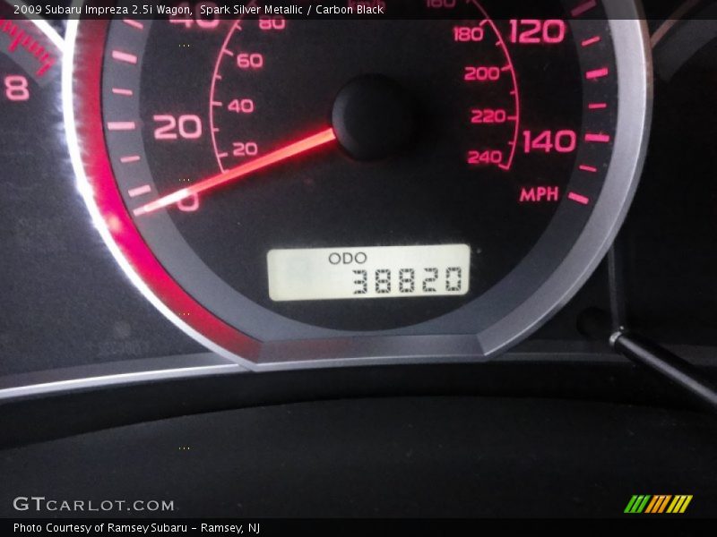 Spark Silver Metallic / Carbon Black 2009 Subaru Impreza 2.5i Wagon