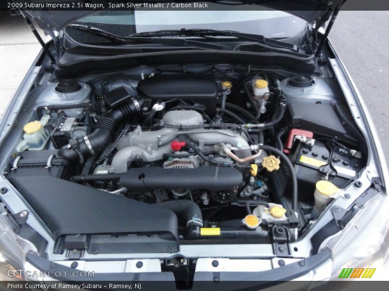 Spark Silver Metallic / Carbon Black 2009 Subaru Impreza 2.5i Wagon