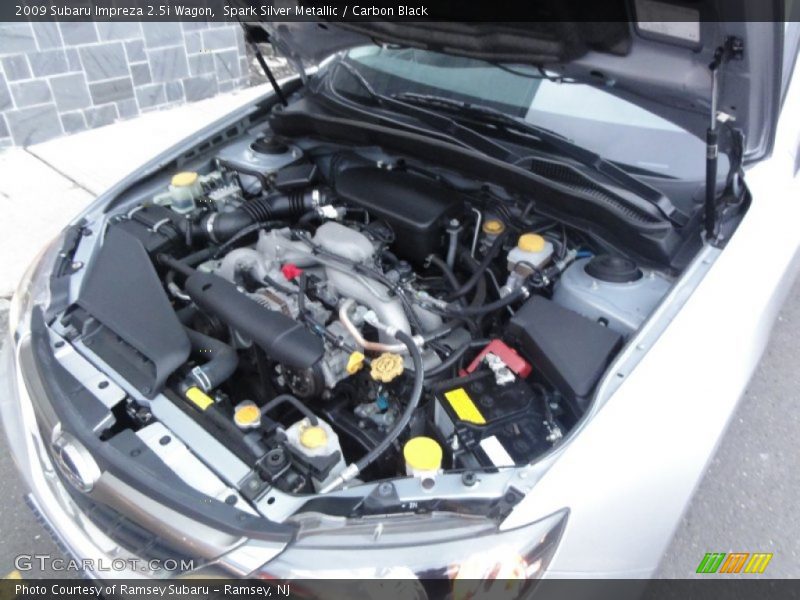 Spark Silver Metallic / Carbon Black 2009 Subaru Impreza 2.5i Wagon