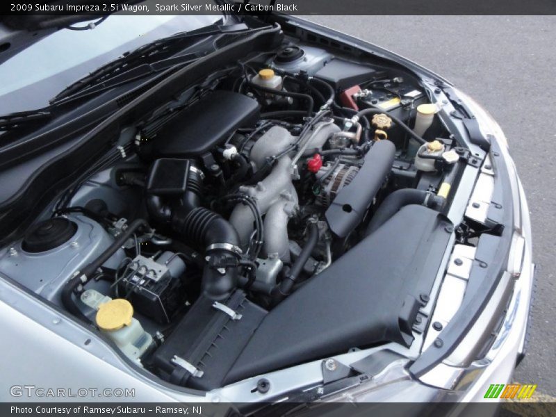 Spark Silver Metallic / Carbon Black 2009 Subaru Impreza 2.5i Wagon