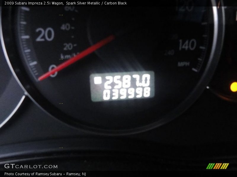 Spark Silver Metallic / Carbon Black 2009 Subaru Impreza 2.5i Wagon