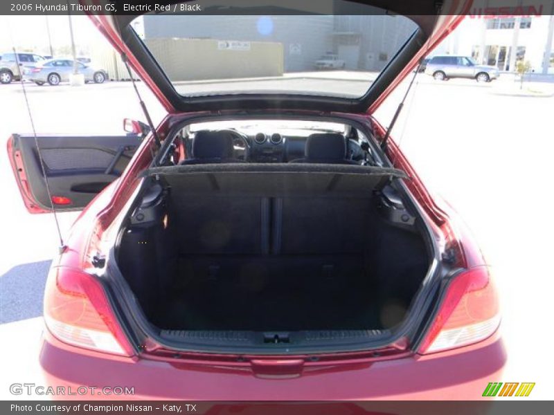 Electric Red / Black 2006 Hyundai Tiburon GS