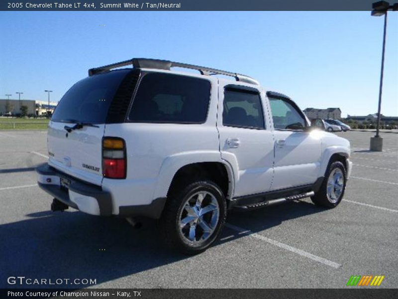 Summit White / Tan/Neutral 2005 Chevrolet Tahoe LT 4x4