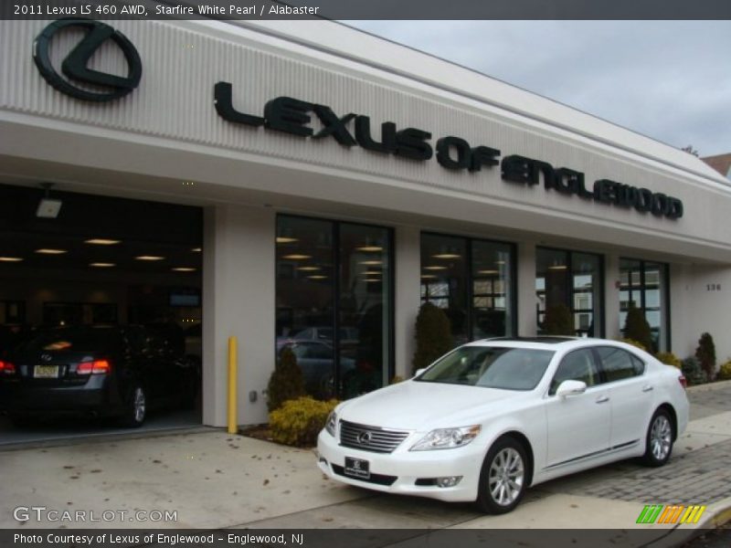 Starfire White Pearl / Alabaster 2011 Lexus LS 460 AWD