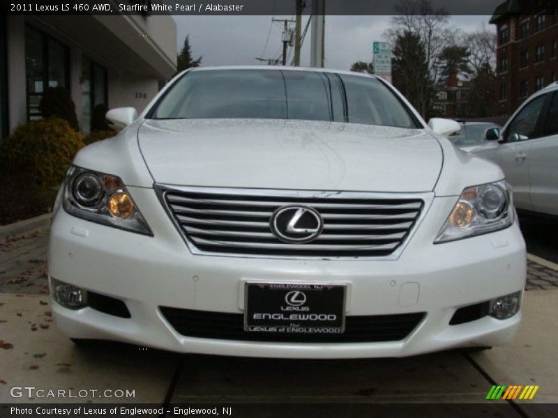 Starfire White Pearl / Alabaster 2011 Lexus LS 460 AWD