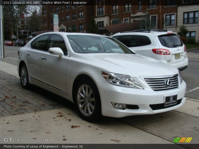 Starfire White Pearl / Alabaster 2011 Lexus LS 460 AWD