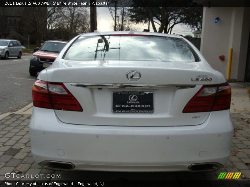 Starfire White Pearl / Alabaster 2011 Lexus LS 460 AWD