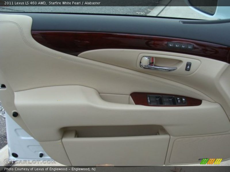 Starfire White Pearl / Alabaster 2011 Lexus LS 460 AWD