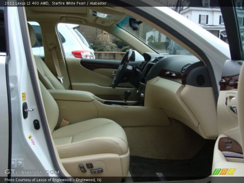 Starfire White Pearl / Alabaster 2011 Lexus LS 460 AWD