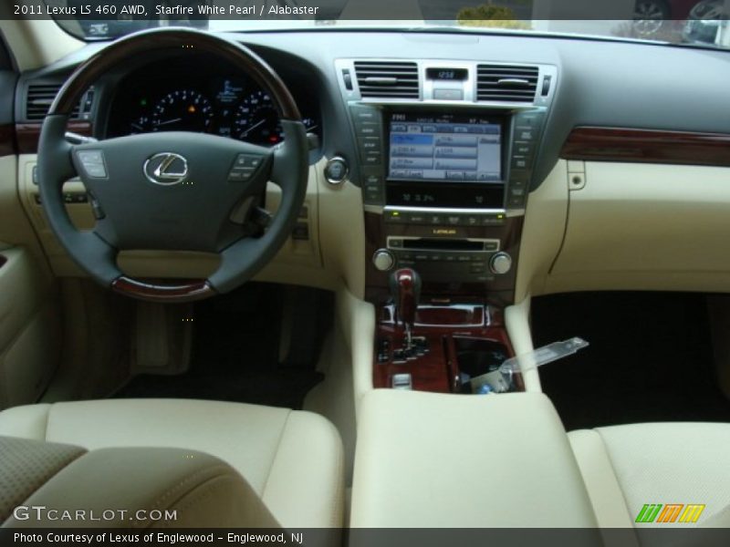 Starfire White Pearl / Alabaster 2011 Lexus LS 460 AWD