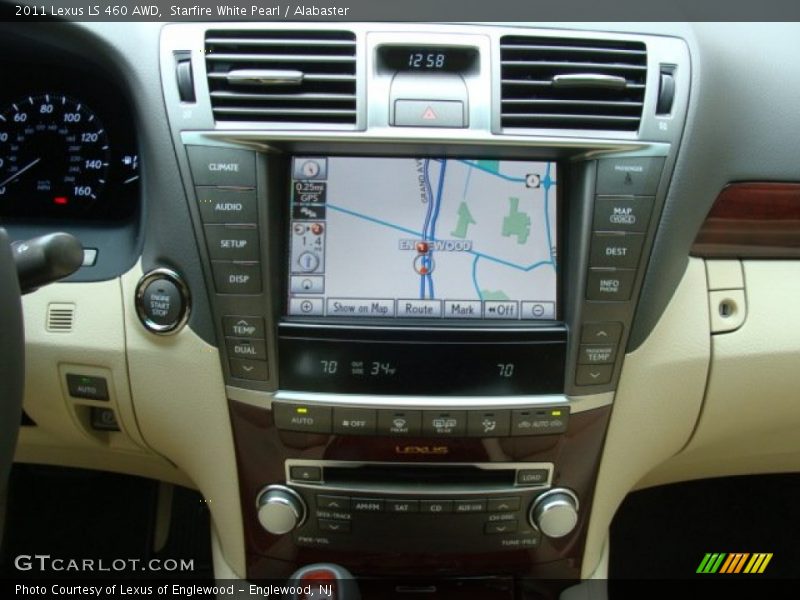 Starfire White Pearl / Alabaster 2011 Lexus LS 460 AWD