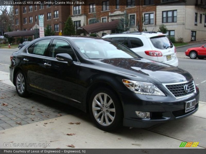 Smoky Granite Mica / Black 2011 Lexus LS 460 AWD
