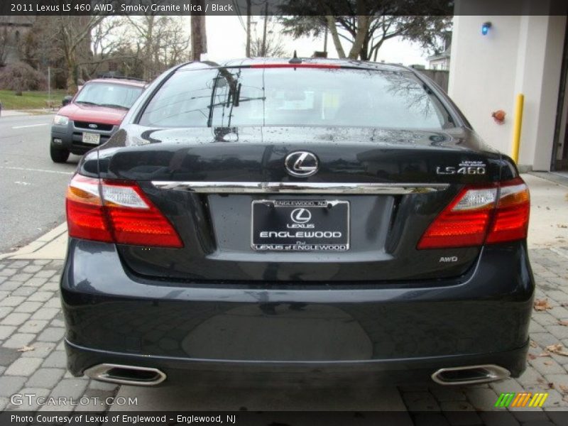 Smoky Granite Mica / Black 2011 Lexus LS 460 AWD