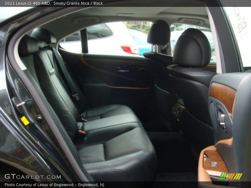 Smoky Granite Mica / Black 2011 Lexus LS 460 AWD