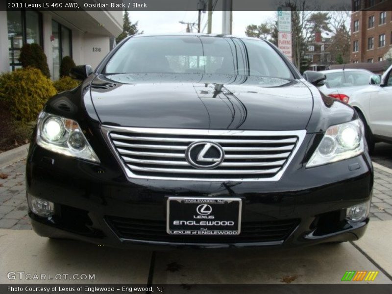 Obsidian Black / Black 2011 Lexus LS 460 AWD