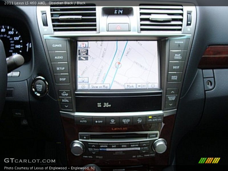 Obsidian Black / Black 2011 Lexus LS 460 AWD