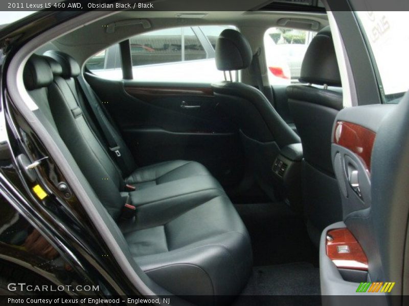 Obsidian Black / Black 2011 Lexus LS 460 AWD