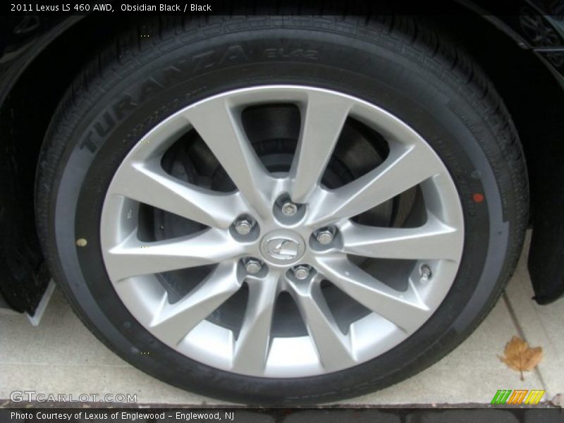 Obsidian Black / Black 2011 Lexus LS 460 AWD